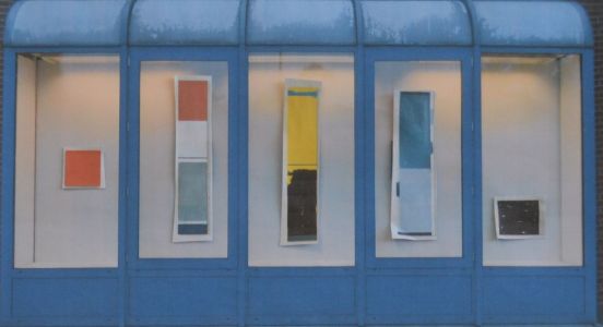 Peter Geerts - Nachtexpo study for window I